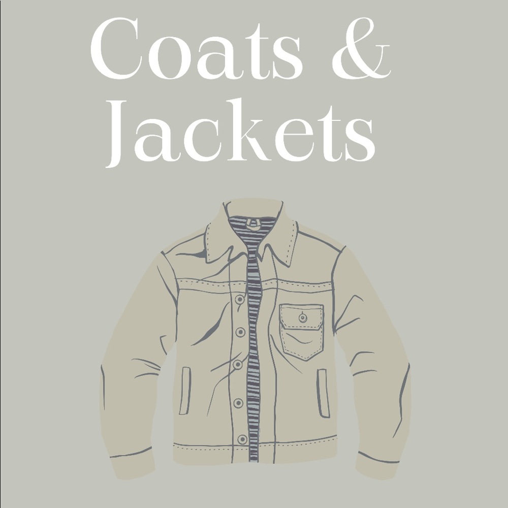 Coats & Jackets for sale in my closet.